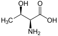L-Threonine structure