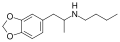 Methylenedioxybutylamphetamine structure