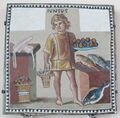 Mosaic of a young man as the month of June