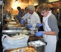 Meals on Wheels food prep