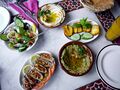 A traditional Syrian meal