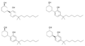 Cannabicyclohexanol isomers