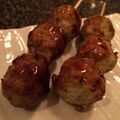 Tsukune (chicken meatballs)