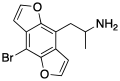 Chemical structure of Bromo-DragonFLY