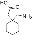 Gabapentin 2D structure