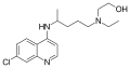 Hydroxychloroquine structure