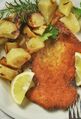 Cotoletta with roasted potatoes