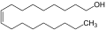 Oleyl alcohol structural formula