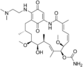 17-(dimethylaminoethylamino)-17-demethoxygeldanamycin