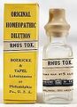 Homeopathic remedy Rhus toxicodendron