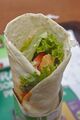 Tomato Salsa Crispy Chicken Wrap