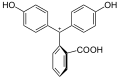 Phenolphthalein very low pH 2D skeletal