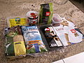 Some basic macrobiotic ingredients