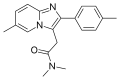 Zolpidem structure