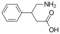 Skeletal formula of Phenibut
