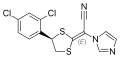 Chemical structure of Luliconazole