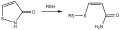 Reaction of RSH with isothiazolone