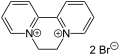 Structural formula of Diquat
