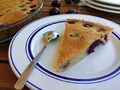 Clafoutis with cherries