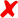 Red X