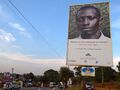Anti-Domestic Violence Sign in Uganda