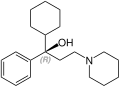 (R)-Trihexyphenidyl structural formula