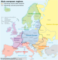 Grossgliederung Europas