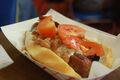 Sonoran hot dog