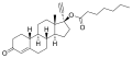 Norethindrone enanthate structure