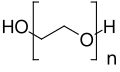 Poly(ethylene glycol) alternate structure