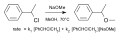 Methanolysis of 1-phenylethyl chloride
