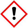 GHS pictogram for harmful substances