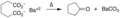 Barium adipate pyrolysis