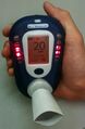 Breath CO monitor