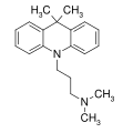 Dimetacrine chemical structure