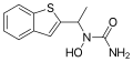Chemical structure of Zileuton