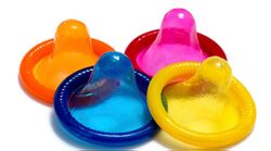 Condom rolled