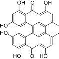 Hypericin 2D Structure