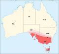 Aus heatwave map