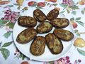 Stuffed eggplant dish