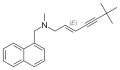 Chemical structure of Terbinafine