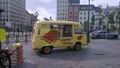 A Belgian waffle stand.