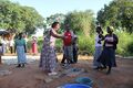 Actions to end open defecation in a village in Malawi