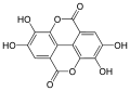Ellagic acid structure