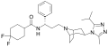 Chemical structure of Maraviroc