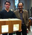 Dr. Vilayanur S. Ramachandran with Mirror Box