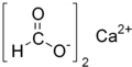 Calcium formate structure