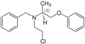 (S)-Phenoxybenzamine Structural Formula
