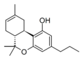 Delta-8-Tetrahydrocannabivarin structure