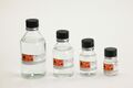 Glass bottles containing Butyllithium